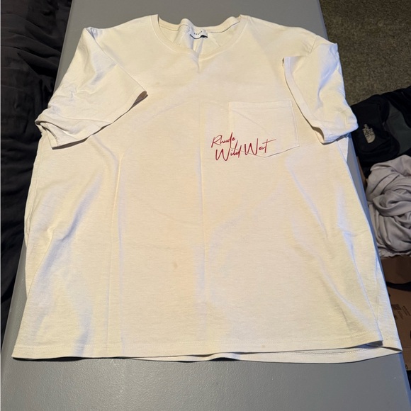 Rhude Other - Rhude Off-White Crew Neck Tee